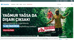 Desktop Screenshot of columbia.com.tr