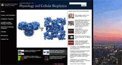 Desktop Screenshot of physiology.columbia.edu
