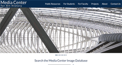 Desktop Screenshot of mcah.columbia.edu