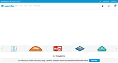 Desktop Screenshot of columbia.hu