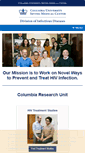 Mobile Screenshot of hiv-studies.columbia.edu