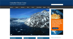 Desktop Screenshot of climate.columbia.edu