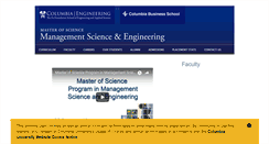 Desktop Screenshot of mse.ieor.columbia.edu