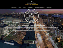 Tablet Screenshot of ilas.columbia.edu
