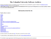Tablet Screenshot of mirror.cc.columbia.edu