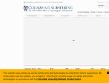 Tablet Screenshot of engineering.columbia.edu