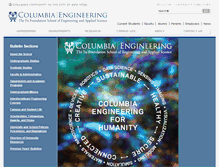 Tablet Screenshot of bulletin.engineering.columbia.edu
