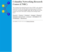 Tablet Screenshot of cnrc.columbia.edu