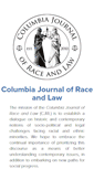 Mobile Screenshot of cjrl.columbia.edu