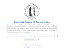 Tablet Screenshot of cjrl.columbia.edu