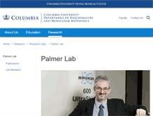 Tablet Screenshot of palmer.hs.columbia.edu