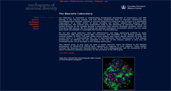 Desktop Screenshot of maniatislab.columbia.edu