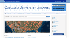 Desktop Screenshot of library.columbia.edu
