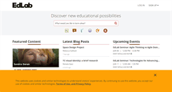 Desktop Screenshot of edlab.tc.columbia.edu