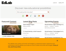 Tablet Screenshot of edlab.tc.columbia.edu