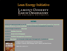 Tablet Screenshot of leanenergy.ldeo.columbia.edu
