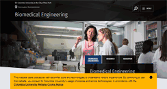 Desktop Screenshot of bme.columbia.edu