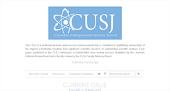 Desktop Screenshot of cusj.columbia.edu