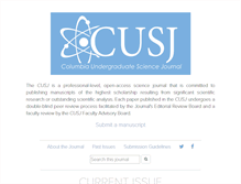 Tablet Screenshot of cusj.columbia.edu