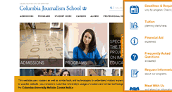 Desktop Screenshot of journalism.columbia.edu