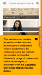 Mobile Screenshot of journalism.columbia.edu
