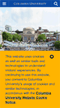 Mobile Screenshot of columbia.edu