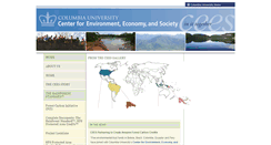 Desktop Screenshot of cees.columbia.edu