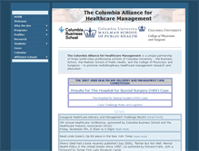 Tablet Screenshot of cahm.columbia.edu