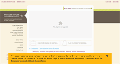 Desktop Screenshot of facultyhouse.columbia.edu