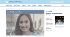 Desktop Screenshot of college.columbia.edu