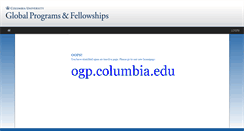 Desktop Screenshot of bcgs.columbia.edu