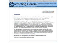 Tablet Screenshot of correctingcourse.columbia.edu