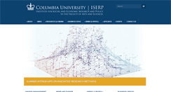 Desktop Screenshot of iserp.columbia.edu