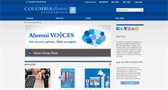 Desktop Screenshot of alumni.columbia.edu